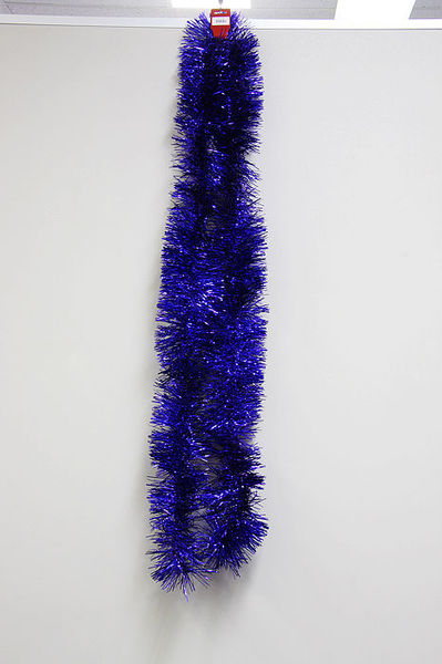 bulk lot x 12 blue christmas xmas tinsel 2 4m long bulk lot x 12 blue christmas xmas tinsel 2 4m long