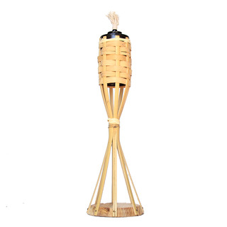 10 x Outdoor Bamboo Torch - 35cm