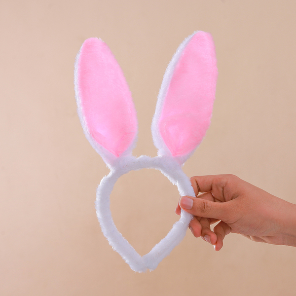 Bulk Lot 24 Party Costume Easter Bunny Ears Pink Wholesale