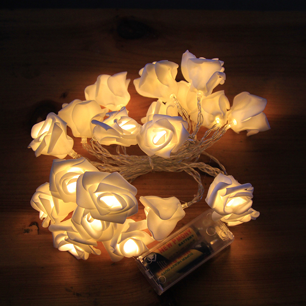 Flower cheap with lights