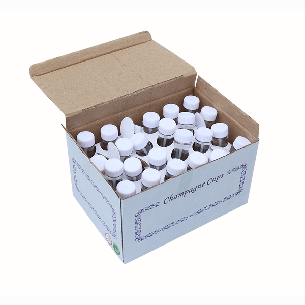 Bulk Lot x 48 Wedding Bubbles Party Champagne Bottle