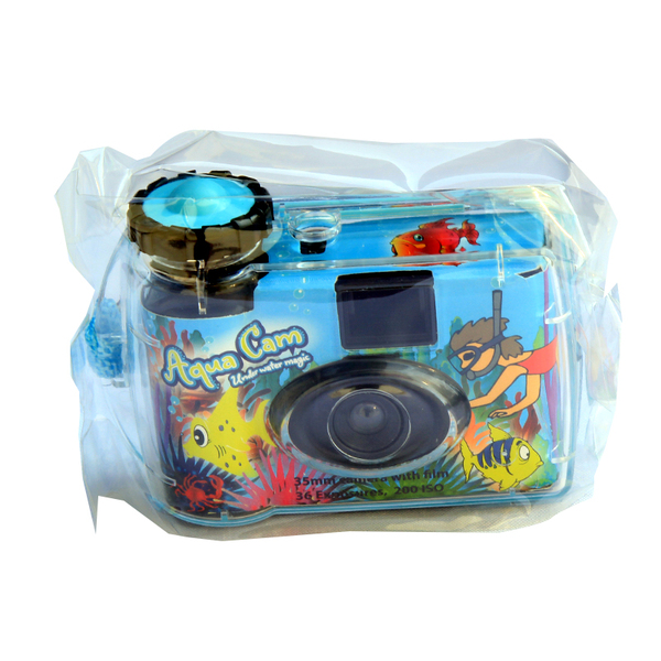 6 X Aquacam Waterproof Underwater Wedding Disposible 36exp Camera Bulk