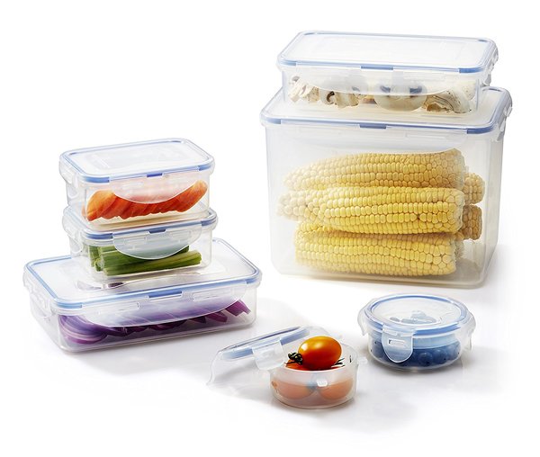 Lock & Lock Classic Rectangular Short Container 800ml