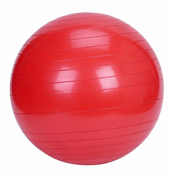 10 x Yoga Gym Pilates Fit Anti Burst Swiss Ball With Pump 75cm Blue