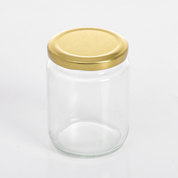 240ml Square Glass Jars With Lids