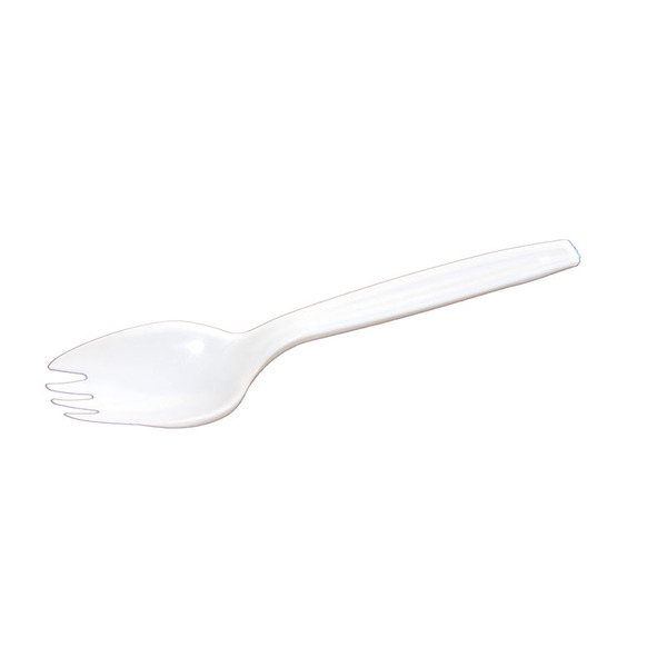 40 x 80packs Disposable Plastic Sporks Party Cutlery Utensils Tableware