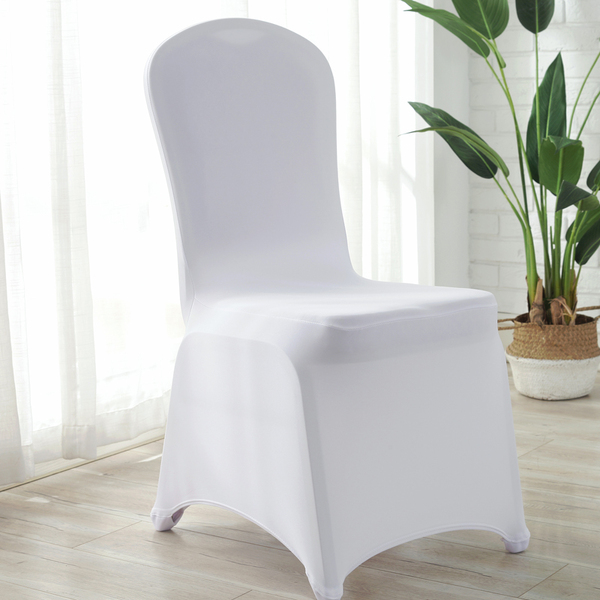 White stretch chair covers best sale