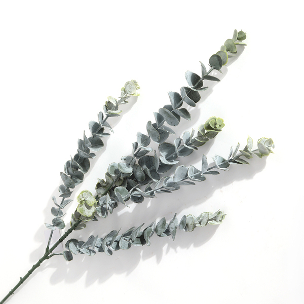 4 x Artificial Eucalyptus Silver Dollar Stem 80cm