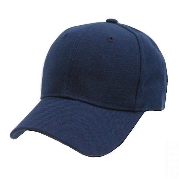 PLAIN BASEBALL CAPS DARK BLUE HAT CAP NEW