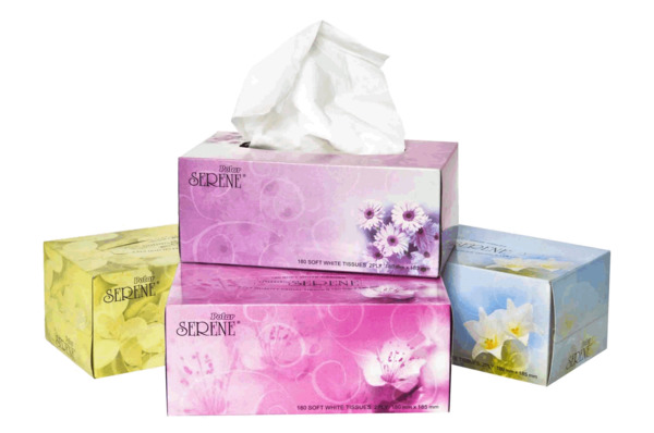 36 x Tissue Box POLAR SERENE Soft White Bulk Lot