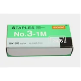 60,000 Chisel Point Staples - 6 Packs of 10 Boxes, 1000 Staples per Box