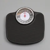 Black Mechanical Bathroom Scale - 160kg