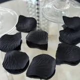 1000 Black Bridal Flowergirl Basket Rose Flower Table Scatters Artificial Petals Flower
