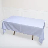 Bulk Lot 10 x White Rectangular Tablecloths 153x320cm