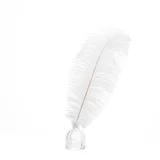 50 x White Ostrich Feathers 45-50cm