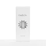 120 x Candle Do Off White Unscented Tapered Taper Candles 25cm Long Wholesale Bulk