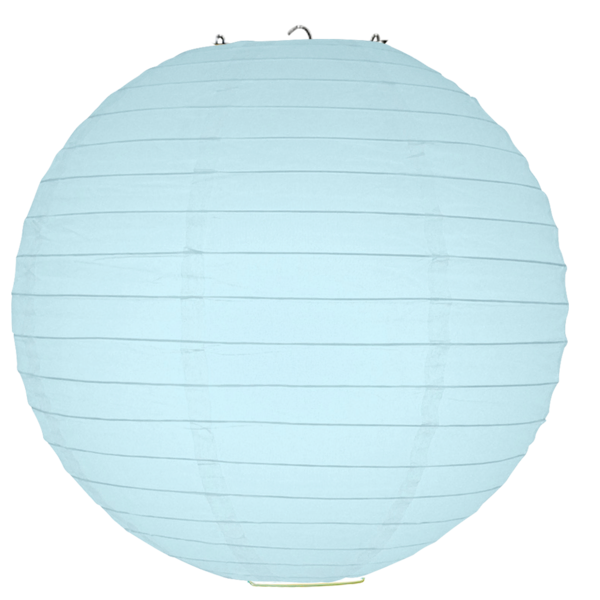 12 x Baby Blue Round 10'' Paper Lantern Wedding Party Home Decor Bulk Lot