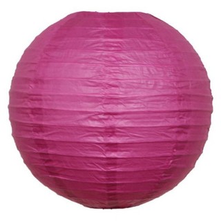 12 x Magenta Round 10'' Paper Lantern Wedding Party Home Decor Bulk Lot