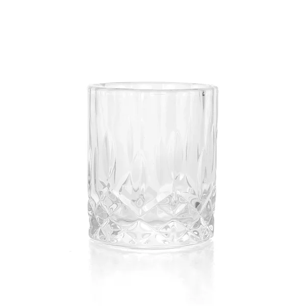 6 x Mini Pressed Glass Cup Diamond