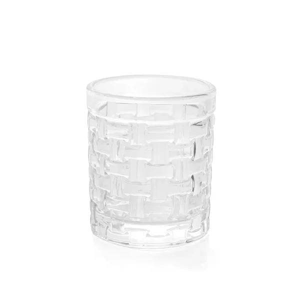6 x Mini Pressed Glass Cup Woven