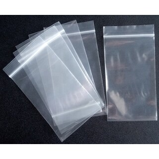 500 x Resealable Zip Lock Plastic Bags 7.5x13.5cm