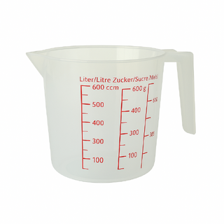 24 x Small Plastic Measuring Jug - 600ml