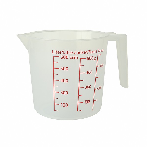 Small Plastic Measuring Jug - 600ml