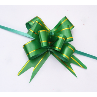 20 x Green Pull Flower Ribbon