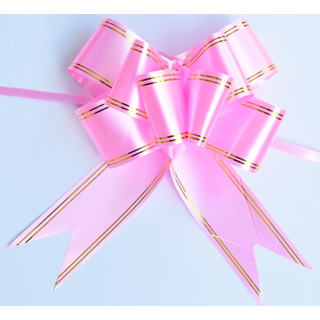 20 x Pink Pull Flower Ribbon