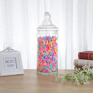 12 X  Glass Apothecary Candy Lolly Jars 