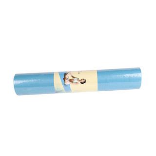 Light Blue Yoga Mat - 6mm x 61cm x 173cm