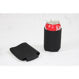 Bulk Lot x 24 Black Stubby Holder Collapsible Foldable Can Drink Cooler 