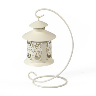 12 x Wedding White Candle Holder Candlestick Lantern Light Centerpiece 