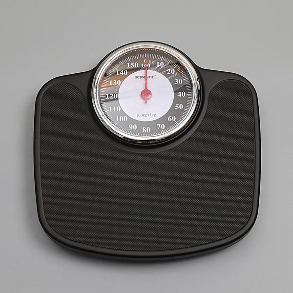 Black Mechanical Bathroom Scale - 160kg