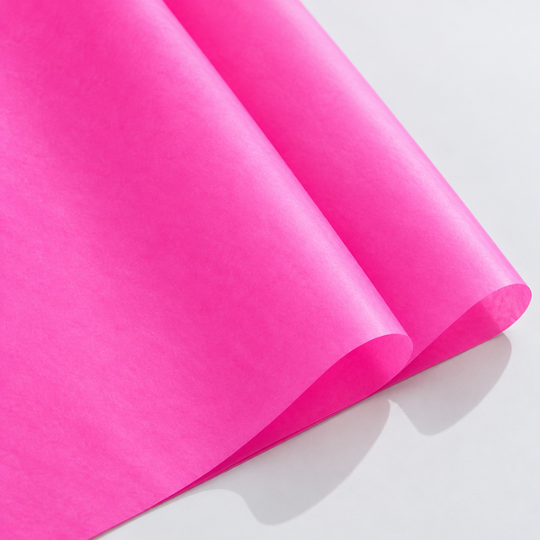 38 x Tissue Paper Acid Free 17gsm Hot Pink