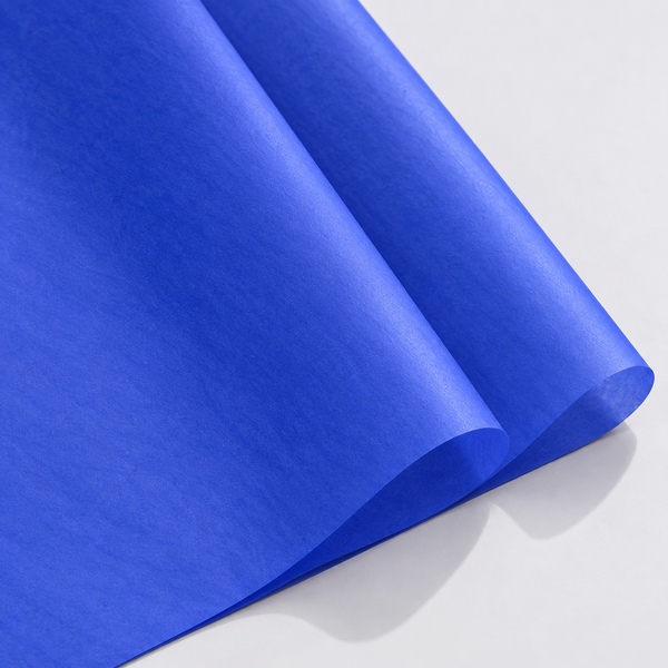 38 x Tissue Paper Acid Free 17gsm Royal Blue