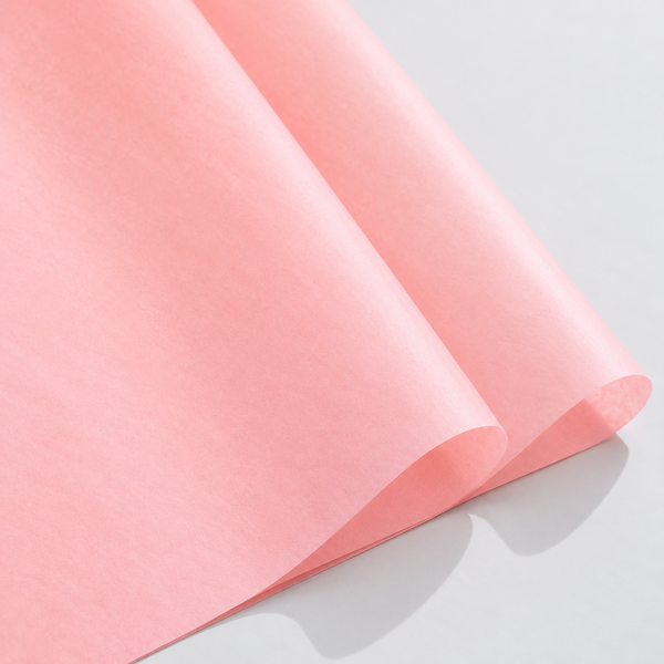 38 x Tissue Paper Acid Free 17gsm Coral Pink