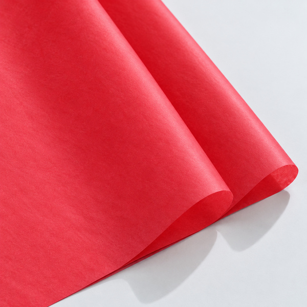 38 x Tissue Paper Acid Free 17gsm Red