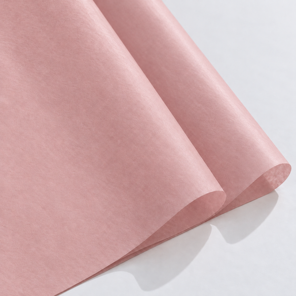 38 x Tissue Paper Acid Free 17gsm Dusty Pink