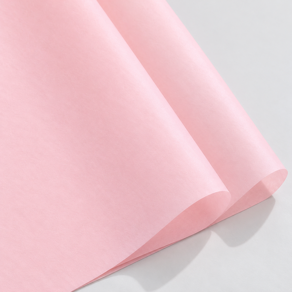 38 x Tissue Paper Acid Free 17gsm Light Pink
