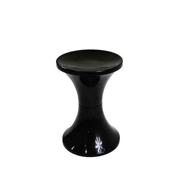Bulk Lot x 12 Black Arcade Retro Wedding Party Plastic Stool Party Seat Kitchen