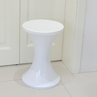 Bulk Lot x 12 White Arcade Retro Wedding Party Plastic Stool Party Seat Kitchen