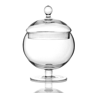 Transparo Clear Glass Classic Apothecary Round Jar 22cm