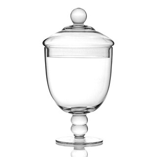 Transparo Clear Glass Classic Apothecary Cup Jar 26cm