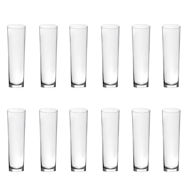 12 x Versa Slim and Tall Glasses 220ml