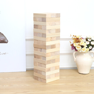 Giant Wooden Jenga Block Tumbling Tower 54cm Alternative Guest Book