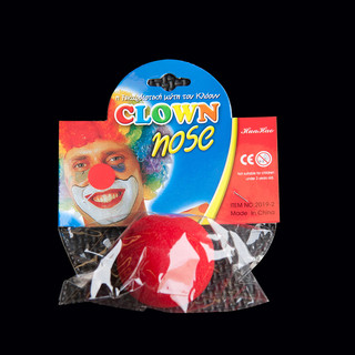 12 x Red Foam Clown Nose