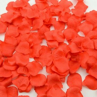 1000 Red Bridal Flowergirl Basket Rose Flower Table Scatters Artificial Petals Flower
