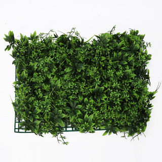 10 x Premium Artificial Hedge Tile Evergreen Grass Wall