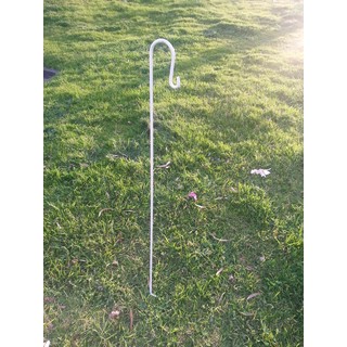 10 x 110cm Long White Shepherd Hooks Wedding Garden 